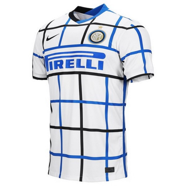 Tailandia Camiseta Inter Milan 2ª 2020-2021 Blanco